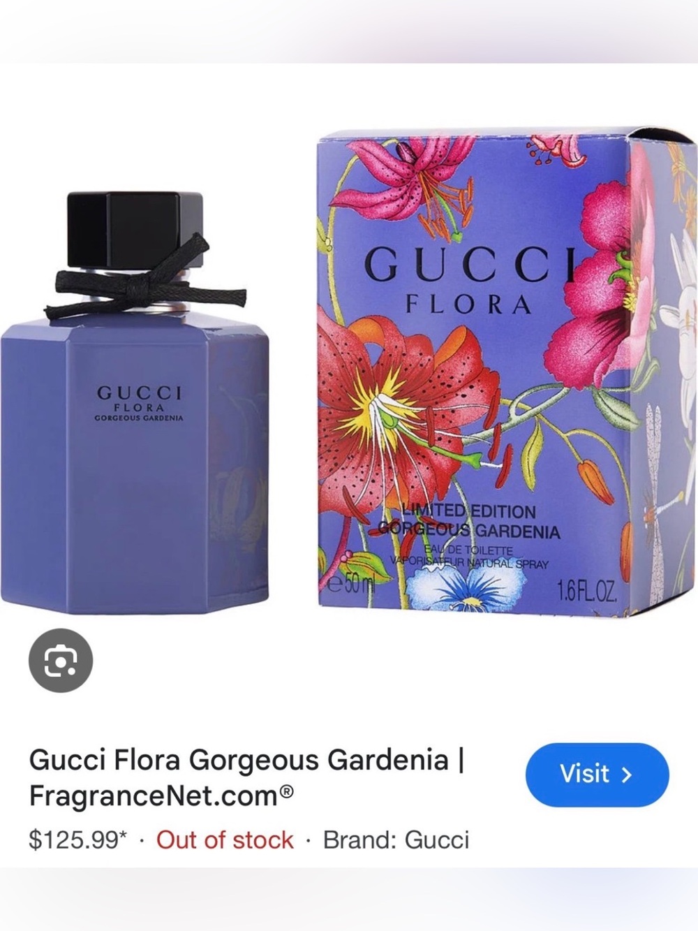 Gucci Gorgeous Gardenia Limited Edition 1.6 oz